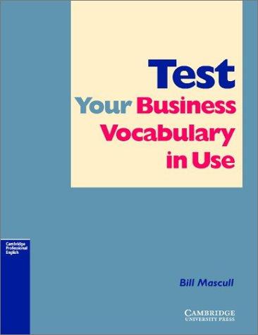 Test Your Business Vocabulary in Use