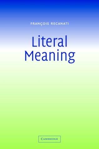 Literal meaning