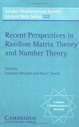 Recent perspectives in random matrix theory and number theory