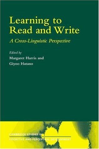 Learning to Read and Write
