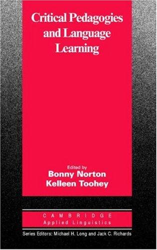 Critical pedagogies and language learning