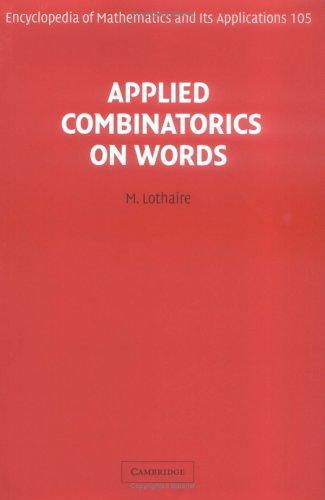 Applied Combinatorics on Words