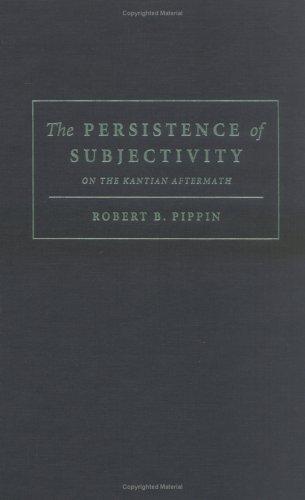 The persistence of subjectivity