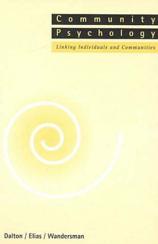 Community psychology