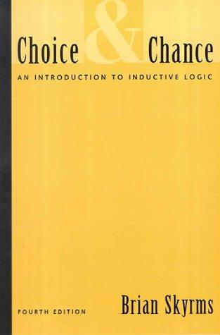 Choice and chance