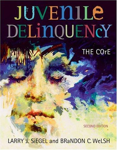 Juvenile Delinquency With Infotrac