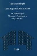 Three Aeginetan Odes of Pindar