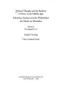 Political Thought and the Realities of Power in the Middle Ages