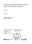 Marine Environmental Assessment of the Estuary and Gulf of St. Lawrence