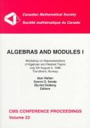 Algebras and modules I