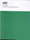 Poverty lines in theory and practice