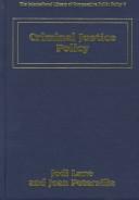 Criminal Justice Policy