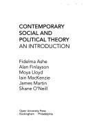 Contemporary Social and Political Theory