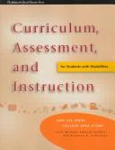 Curriculum, Assessment, and Instruction for Students with Disabilities
