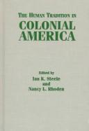 The human tradition in colonial America