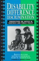 Disability, difference, discrimination