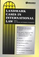 Landmark cases in public international law