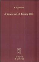 A grammar of Tukang Besi