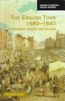 The English town, 1680-1840