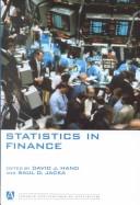 Statistics in finance