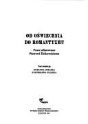 Od Oświecenia do Romantyzmu