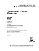 Optoelectronic Materials and Devices