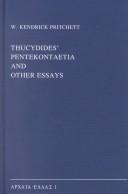 Thucydides' Pentekontaetia and other essays