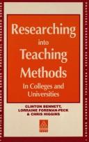 Researching into teaching methods in colleges and universities