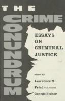The Crime Conundrum
