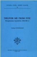 Deliver me from evil