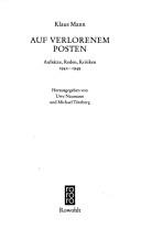Auf verlorenem Posten