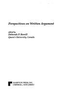 Perspectives on Written Argument
