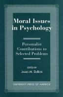 Moral issues in psychology
