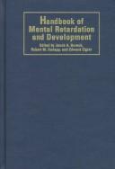 Handbook of Mental Retardation and Development
