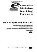 Changing Sources of International Comparative Advantage