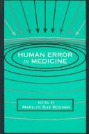 Human Error in Medicine