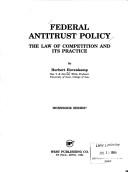 Federal Antitrust Policy