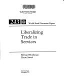 Liberalizing Trade in Services