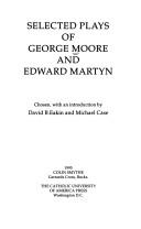 Selected plays of George Moore and Edward Martyn