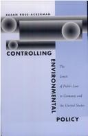 Controlling environmental policy