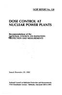 Dose Control at Nuclear Power Plants