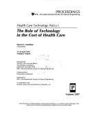 Health Care Technology Policy I
