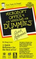 Microsoft Office 4 for Windows for dummies