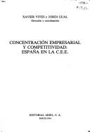 Concentración empresarial y competitividad