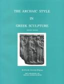 The archaic style in Greek sculpture