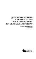 Situación actual y perspectivas de la literatura en lenguas indígenas