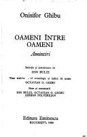 Oameni între oameni