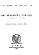 Das akkadische Syllabar