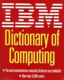 IBM dictionary of computing