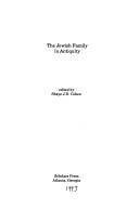 The Jewish family in antiquity
